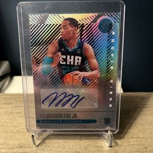 PJ WASHINGTON PANINI ILLUSIONS ROOKIE AUTO 🔥